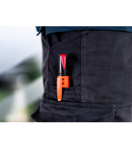 VISOR PERMANENT MARKER BLAUW