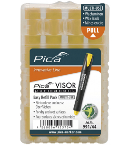 PICA 991/44 VISOR PERMANENT NAVULLING GEEL