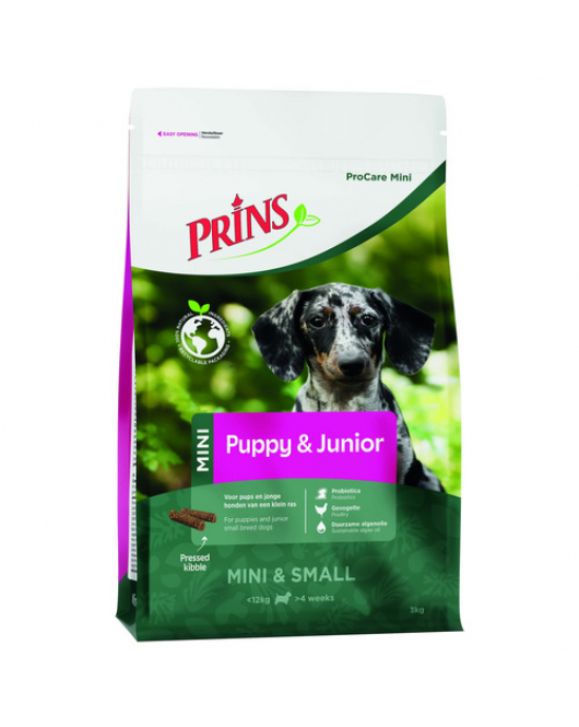 PRINS PROCARE MINI PUPPY&JUNIOR 3 KG GEVOGELTE