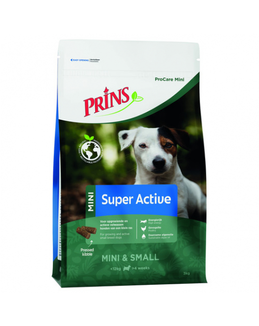 PRINS PROCARE MINI SUPER 3 KG GEVOGELTE