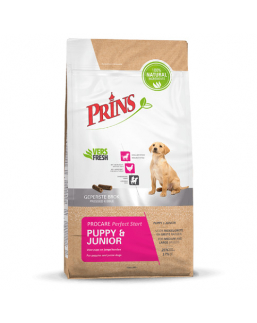 PRINS PROCARE PUPPY & JUNIOR PERFECT START 3 KG GEVOGELTE