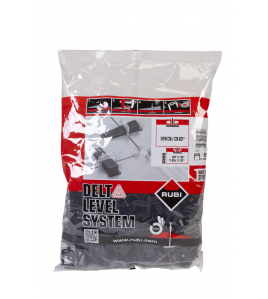 RUBI DELTA LEVELING SYSTEEM CLIPS DIKTE 2 MM, HOOGTE 3-12 MM DOOS 400