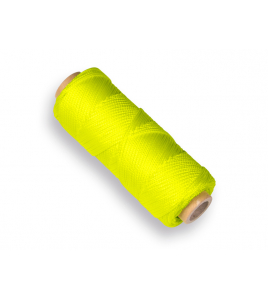 LABORA UITZETKOORD NYLON, 1,5 MM DIK, FLUOR GEEL, 50 METER.