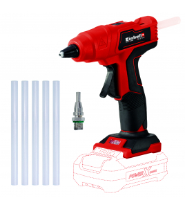 TE-CG 18 LI SOLO - ACCU LIJMPISTOOL - POWER X-CHANGE