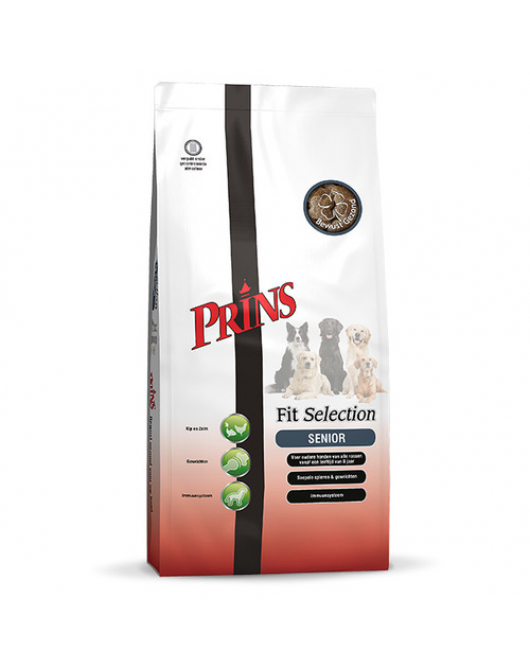 PRINS PROCARE FIT-SELECTION SENIOR 15 KG GEVOGELTE VLEES