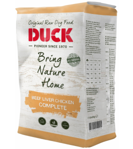 DUCK COMPLEET RUND, LEVER EN KIP 1 KG