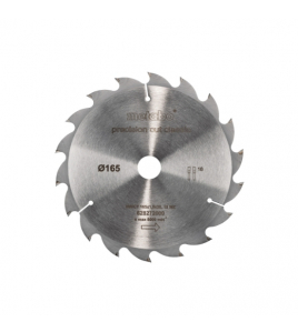METABO CIRKELZAAGBLAD HW/CT &#216;165 MM X 20 MM, 18 WZ