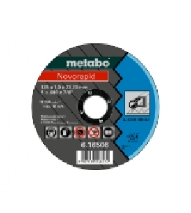 METABO DOORSLIJPSCHIJF &#216; 125X1,0X22,23 STAAL NOVARAPID