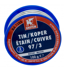 GRIFFON DRAADSOLDEER TIN/KOPER 97/3 MS 3MM 100 GR