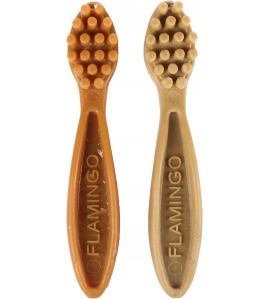 VEGGIE TANDENBORSTEL 17,5CM 2ST MIX