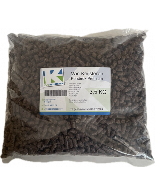 VAN KEIJSTEREN PERSBROK PREMIUM (TARWEVRIJ) 3,5KG