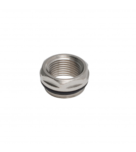 SV DRAAD RECHT VERLOOP 1/2&quot;M X 3/8&quot;F CHROOM