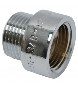 SV VERLENGSTUK 3/8&quot;FX3/8&quot;M L10MM CHROOM