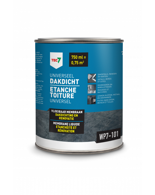 TEC7 WP7-101 UNIVERSEEL DAKDICHT 750ML