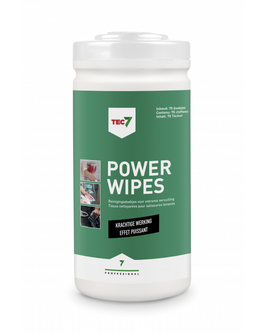 TEC7 POWERWIPES DISPENSER 70ST