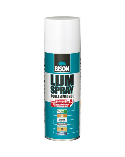 BISON LIJMSPRAY UNIVERSAL 200ML SPUITBUS