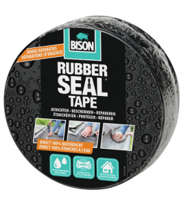 BISON RUBBER SEAL TAPE 75MMX5MTR ROL BISON RUBBER SEAL TAPE 75MMX5MTR ROL