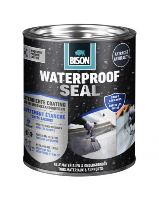 BISON WATERPROOF SEAL ANTRACIET 1 KG NL/FR