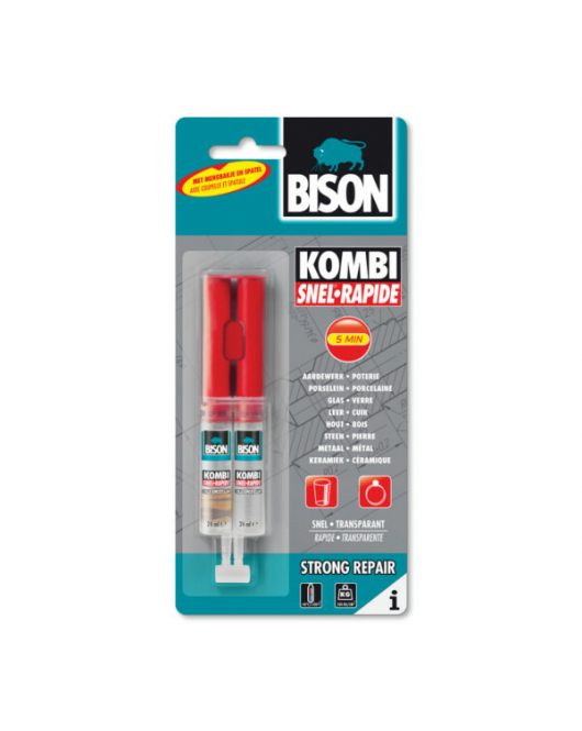 BISON KOMBI SNEL 24 ML DUBBELSPUIT KAART