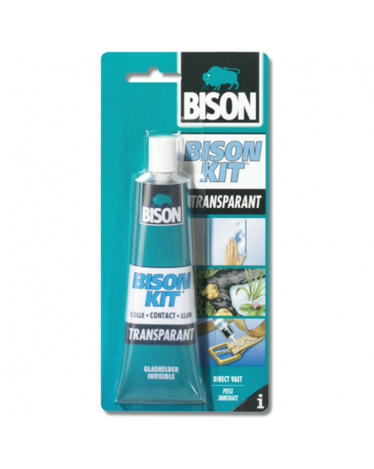 BISON KIT TRANSPARANT 100 ML TUBE KAART (1302106)