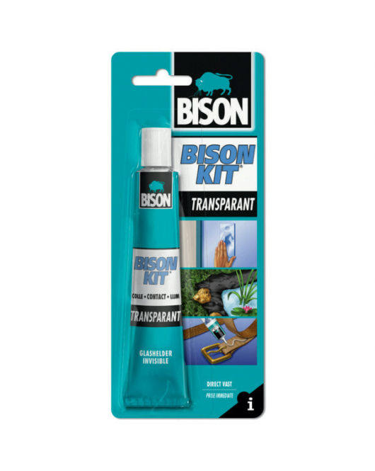 BISON KIT TRANSPARANT 50 ML TUBE KAART (1302055)