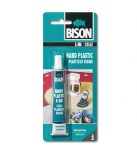 BISON HARD PLASTIC LIJM 25 ML TUBE KAART (1312004) BISON HARD PLASTIC LIJM 25 ML TUBE KAART (1312004)
