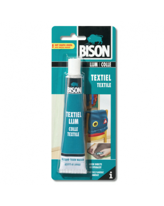 BISON TEXTIELLIJM 50ML TUBE KAART