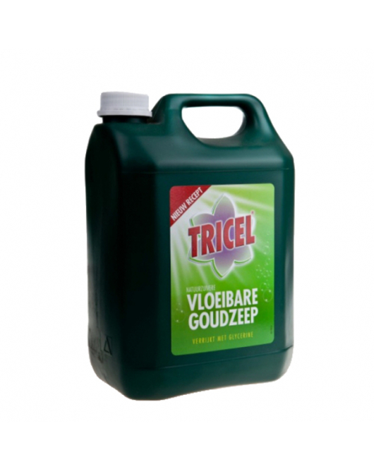 TRICEL GROENE ZEEP VLOEIBAAR 5L.