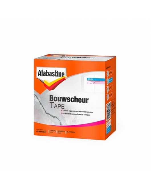 V*ALABASTINE BOUWSCHEURENTAPE 10 MTR