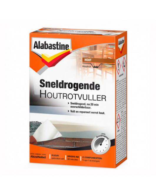 ALAB. SNELDROGENDE HOUTROTVULLER SET 465G