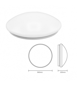 IL-LED PLAFONDLAMP 3K D360 IP44 18W