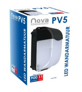 LED BULK WANDARMATUUR PV6 12W 4000K 1250 LUMEN LED BULK WANDARMATUUR PV6 12W 4000K 1250 LUMEN