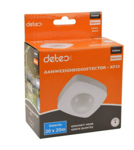 DETEC BEWEGINGSMELDER XF33 INDOOR WIT