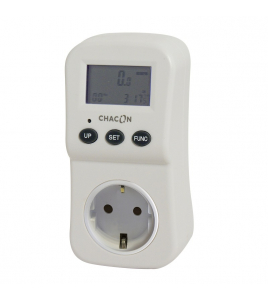 STEKKER KWH METER DIGITAAL MAX.16A