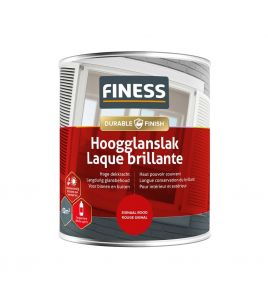 FINESS HOOGGLANSLAK 750 ML 1431 SIGNAAR ROOD