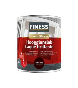 FINESS HOOGGLANSLAK 750 ML 1449 WENGÉ BRUIN