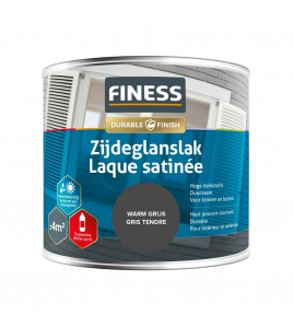 FINESS ZIJDEGLANSLAK 250 ML 14292 WARM GRIJS
