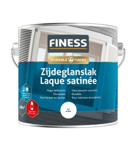 FINESS ZIJDEGLANSLAK 2,5 LTR 1410 WIT