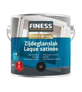 FINESS ZIJDEGLANSLAK 2,5 LTR 1428 ZWART