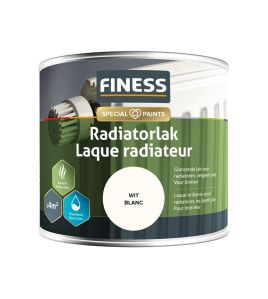 FINESS RADIATORLAK ACRYL 250ML 1410 WIT
