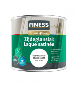 FINESS ZIJDEGLANSLAK WB 250 ML 14205 RAL 9010