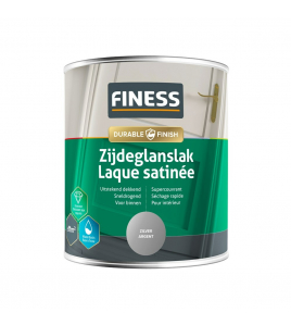 FINESS ZIJDEGLANSLAK WB 750 ML 1405 ZILVER