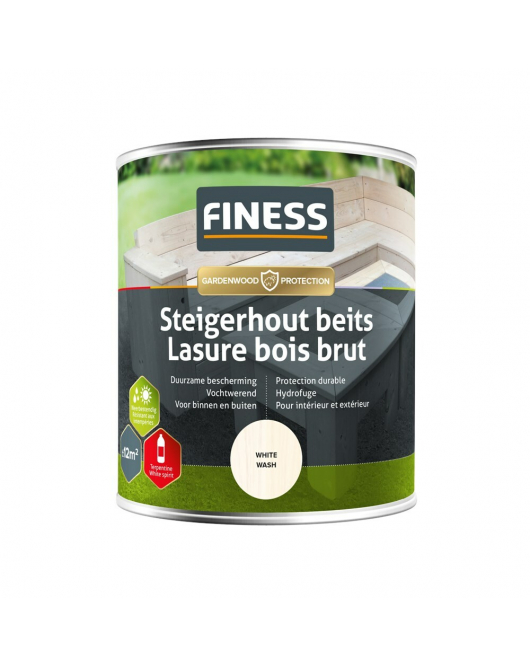 FINESS STEIGERHOUTBEITS 750 ML WHITE-WASH