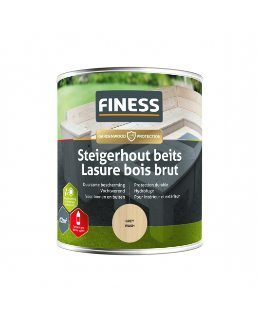 FINESS STEIGERHOUTBEITS 750 ML GREY-WASH