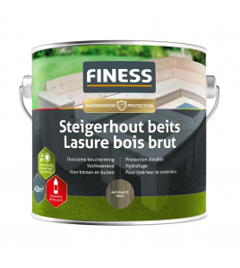 FINESS STEIGERHOUTBEITS 2,5 LT ANTRACITE-WASH
