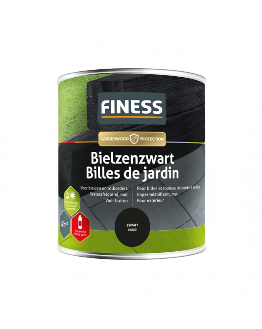 FINESS BIELZENZWART 750 ML ZWART