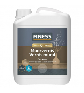 FINESS MUURVERN EXTRA MAT 2,5L ACRYL KLEURLOOS