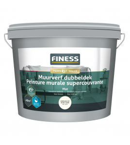 FINESS MV DUBBELDEK 5 LTR RAL 9010