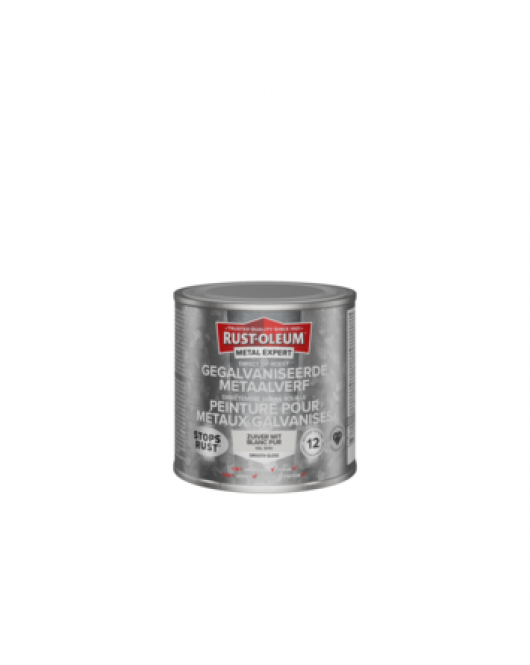 RO - RAL9010 - 250ML GEGALVANISEERDE METAALVERF