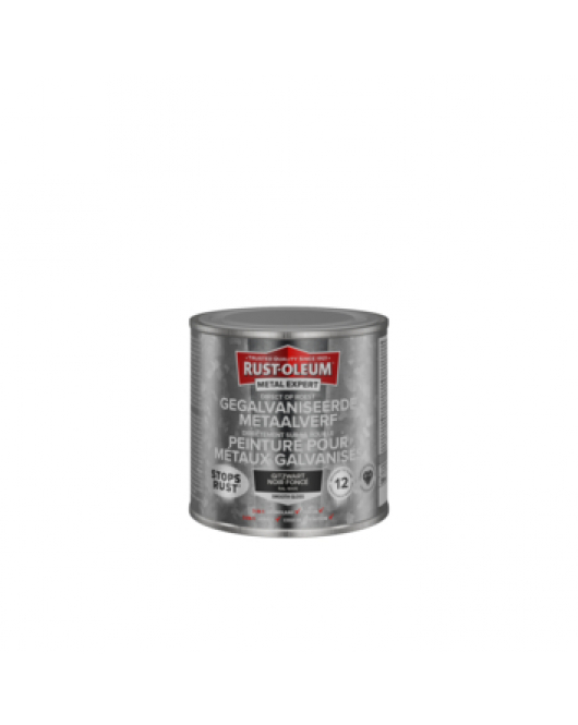RO- RAL9005 - 250ML GEGALVANISEERDE METAALVERF